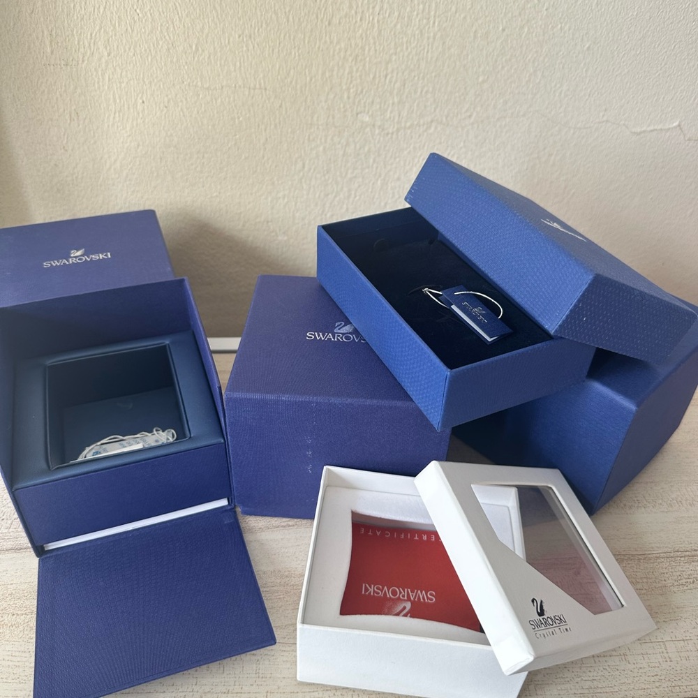 Swarovski empty boxes